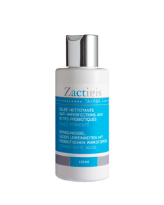 Zactigis SkinNet gelee nettoyante probiotique saule blanc fermente peau acneique
