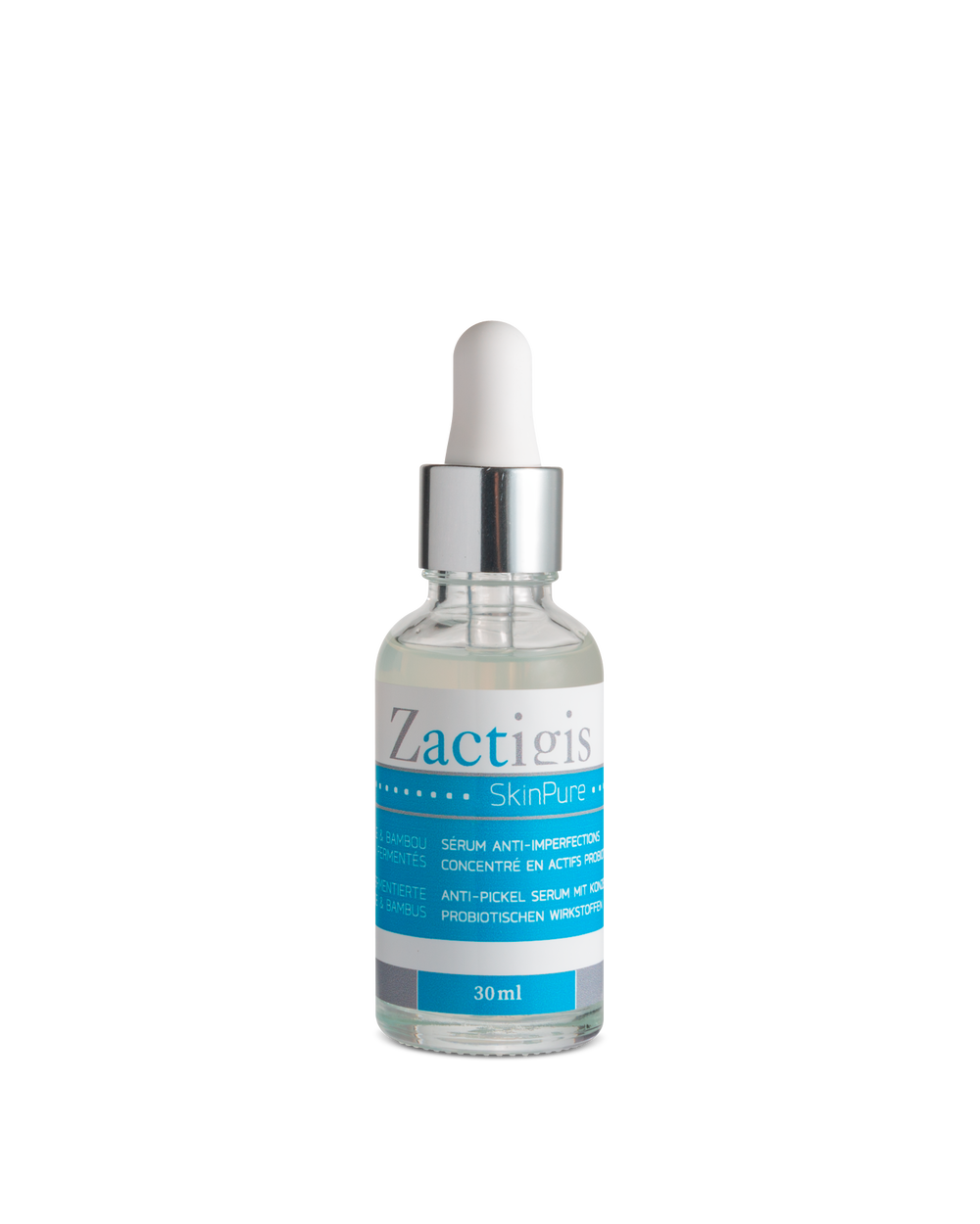 Zactigis SkinPure sérum correcteur ciblé boutons acné saule blanc probiotiques